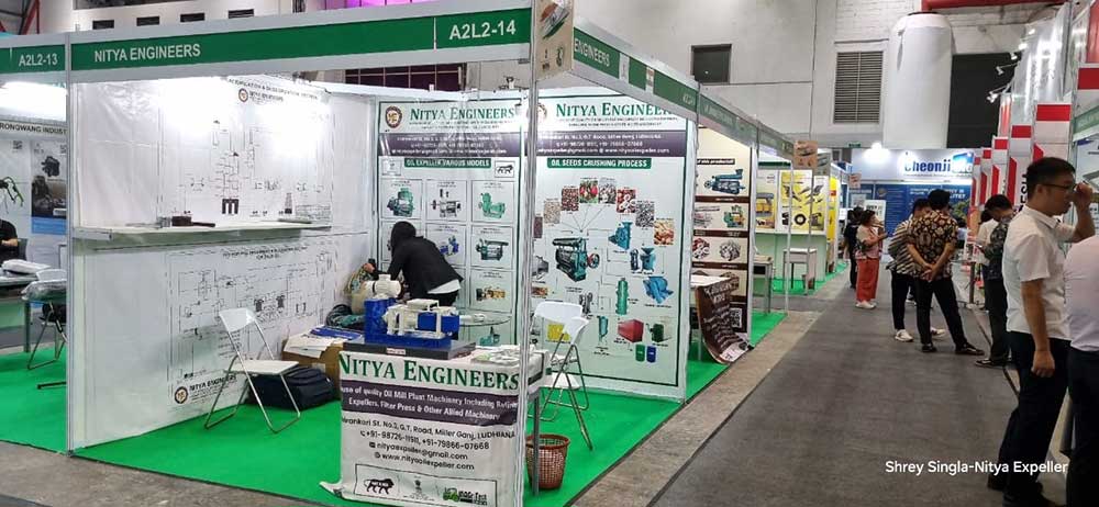 GEM Indonesia, Inagritech 2024 Exhibition in Indonesia Participated by Nitya Oil Expeller India, Punjab Ludhiana