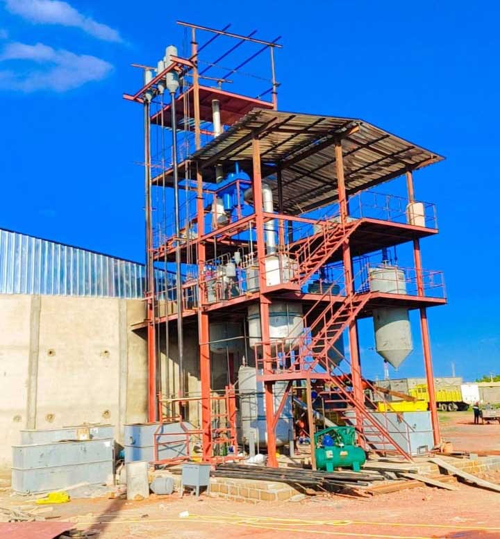 Edible Oil Refinery Projects manufacturers exporters in India Oil Refinery Project Installation company Punjab Ludhiana